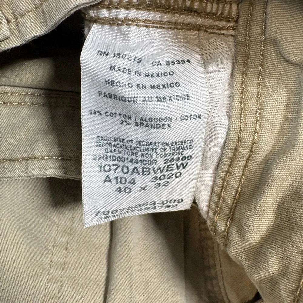 Wrangler Cargo Pants Men's Size 40x32 Relaxed Fit Straight Leg Outdoor‎ Workwear